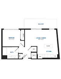 1 bed 1 bath C at Coda at Bryant Street, Washington, DC