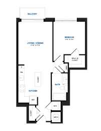 1 bed 1 bathroom U at Coda at Bryant Street, Washington DC