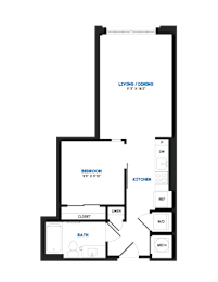 1 bed 1 bath J at Coda at Bryant Street, Washington, DC 20002