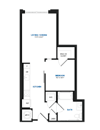 1 bed 1 bath Z at Coda at Bryant Street, Washington, 20002