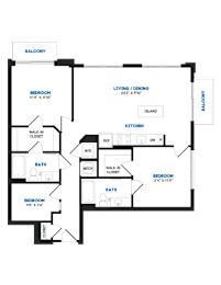 2 bed 2 bath A at Coda at Bryant Street, Washington, DC 20002