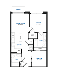 2 bed 2 bath H at Coda at Bryant Street, Washington, DC