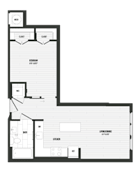 1 bedroom 1 bathroom V at Coda at Bryant Street, Washington, 20002