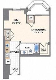 s08m Floor Plan at Loree Grand at Union Place, Washington, 20002