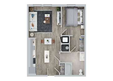 1 BED 1 BATH H at Jayde Parkside Apartments, Washington 20019