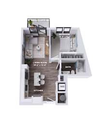 A8A Floor Plan at The Stevedore, Florida