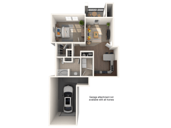  Floor Plan 1x1BG