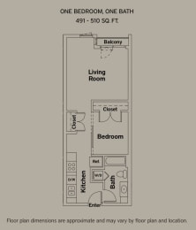 1A floorplan
