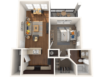 1 bedroom 1 bath