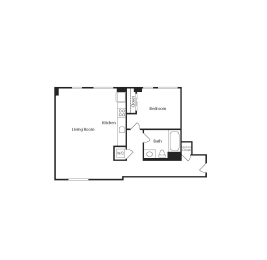 bedroom floor plan | the social at stadium walk apartment homes for rent in ft collins co