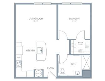 Adams one bedroom one bathroom