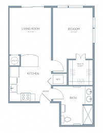 Monet One bedroom one bathroom
