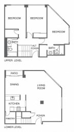 a floor plan of a house
