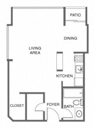 a floor plan of a house