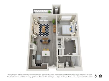 Bristol Floor Plan  at 644 City Station, Utah
