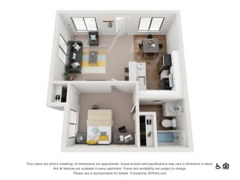 One bedroom one bathroom