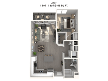  Floor Plan A16