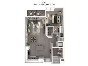  Floor Plan A16