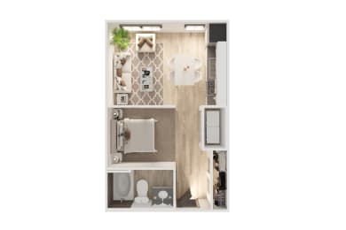  Floor Plan S1a