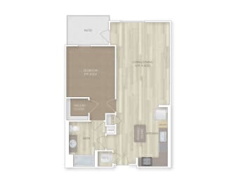 One bedroom one bathroom