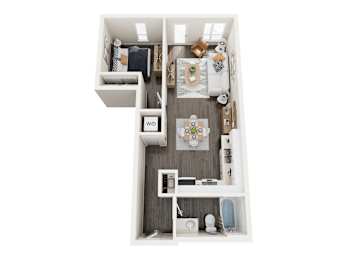 A3 Floor Plan at Axle, Seattle Washington