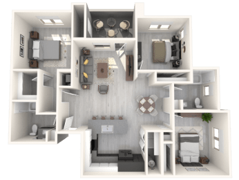 Barlett Floor Plan at The Premiere at Eastmark, Mesa, AZ