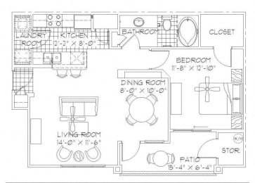 Boulders floor plan.