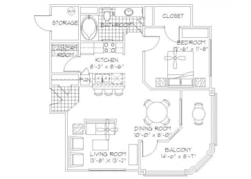 Casa Del Mar floor plan.