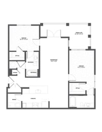 the floor plan of the residence