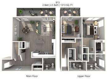  Floor Plan B13
