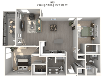  Floor Plan B15