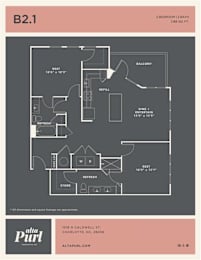 Floor Plan  B2_1 Floorplan