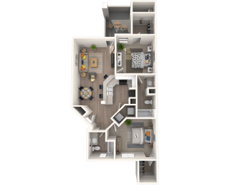 B3 Floor Plan 3D