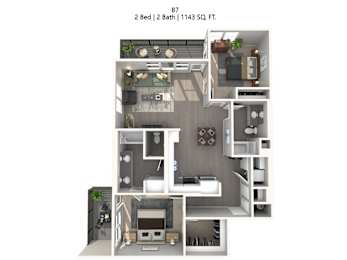  Floor Plan B7