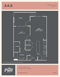 Floor Plan  A4.8 floorplan