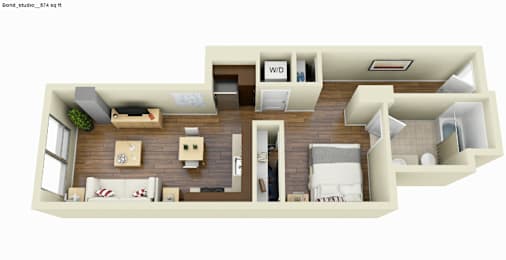 Bond1x1 Floor Plan
