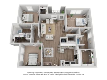 a 3 bedroom floor plan  summit  2100 sq ft