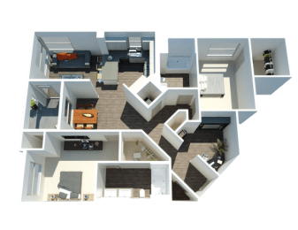 B14 two bedroom two bathroom
