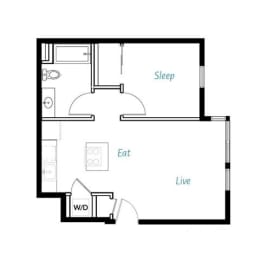  Floor Plan A1- 1A