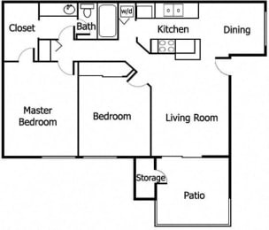 Two Bedroom 2 bath  at Adagio, La Mesa, 91942