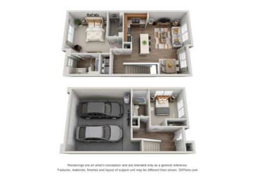 Medoc Floor Plan at Montiavo, Santa Maria, 93455