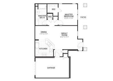  Floor Plan 1A