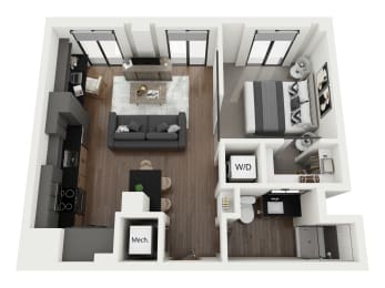 a1 floor plan  the residences at sawmill estates  apartment amenities