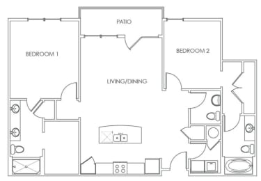 2x2 1175sf