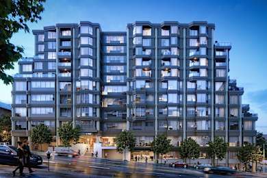 Apartment Building Exterior at 1700 California Street, San Francisco, 94109