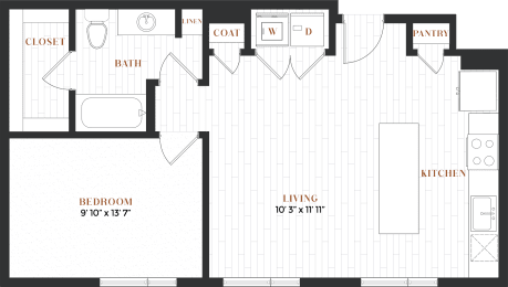 a blueprint of a floor plan of a house