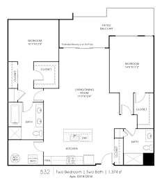 B32 Floorplan at Grey House, Houston, 77027