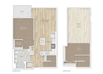 One bedroom one bathroom