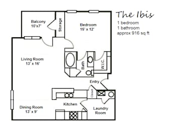  Floor Plan Ibis