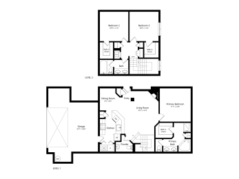 3 Bed 2.5- 1540 Sq Ft Townhome at Jackson Pointe 111, Spring Valley, California